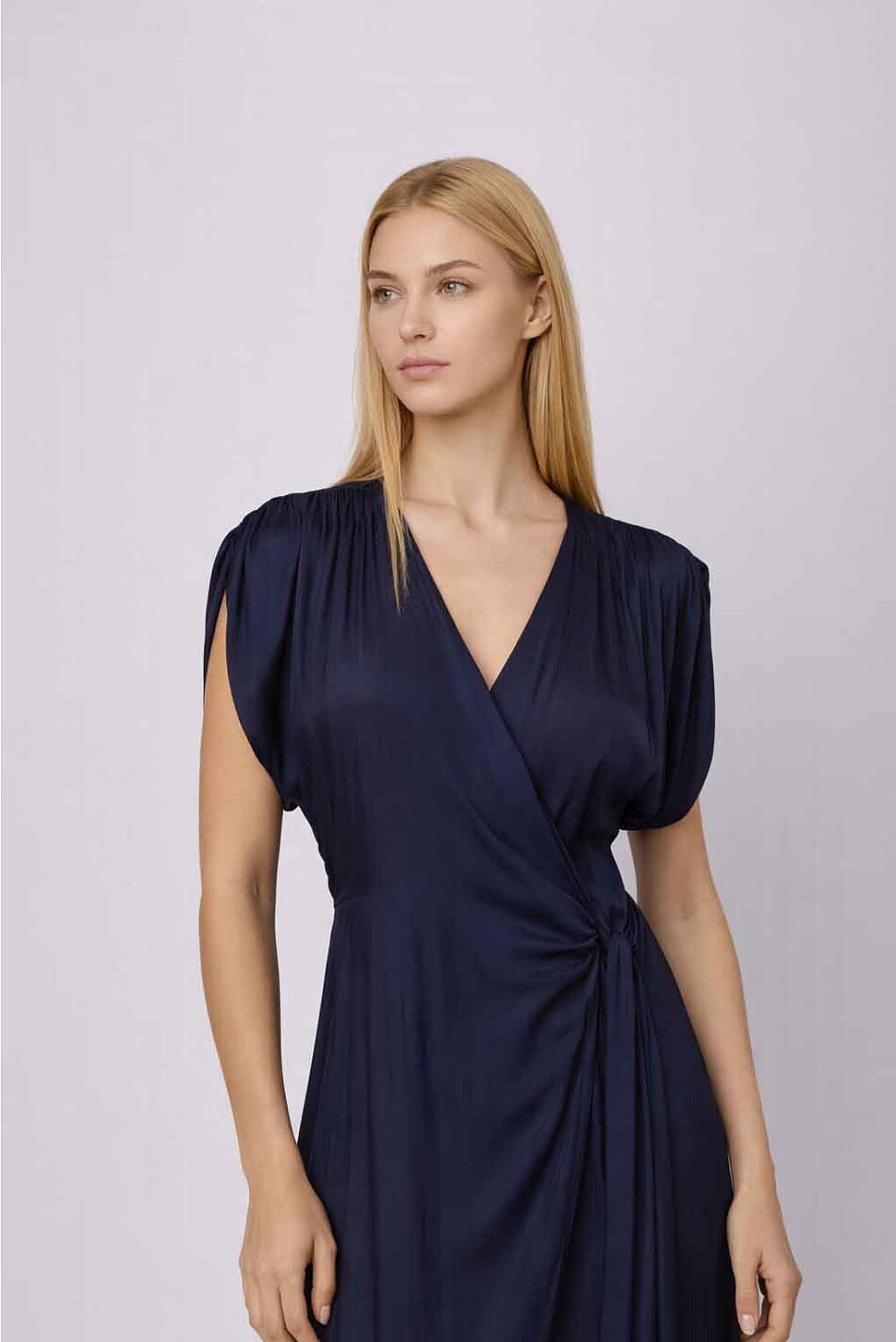 WRAPPED DRESS