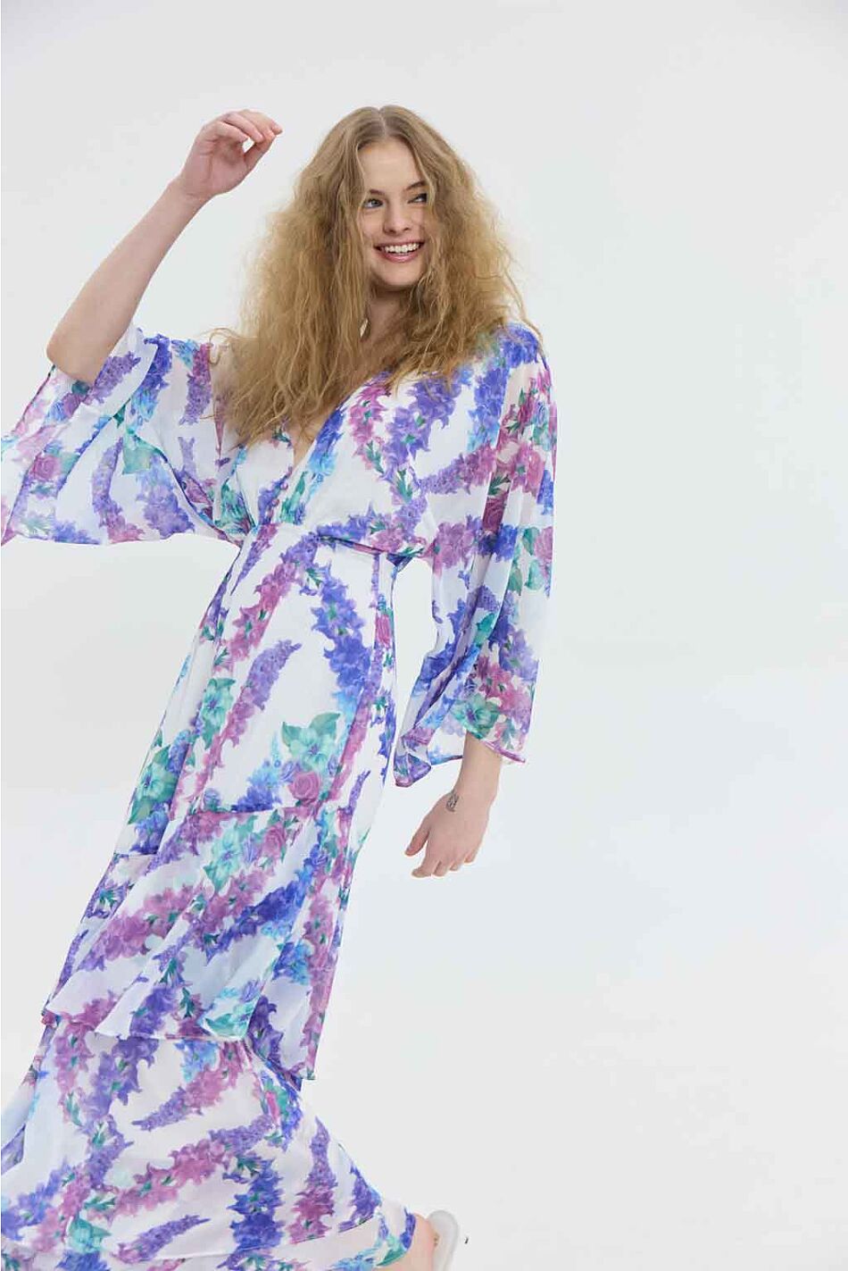BARI DRESS WHITE