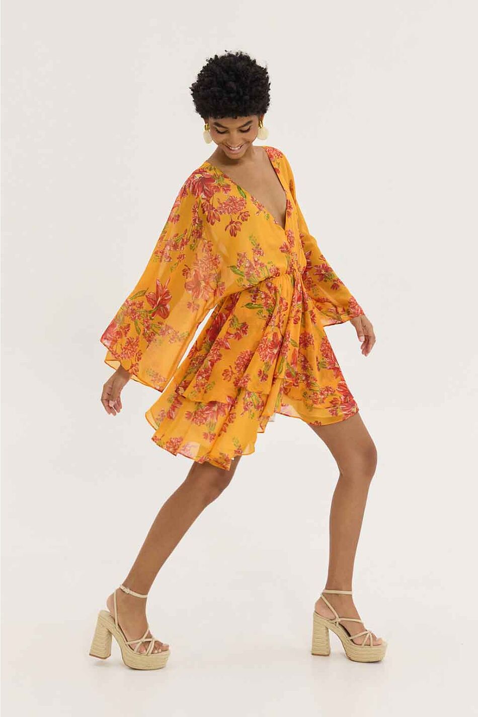 CELINE DRESS ORANGE