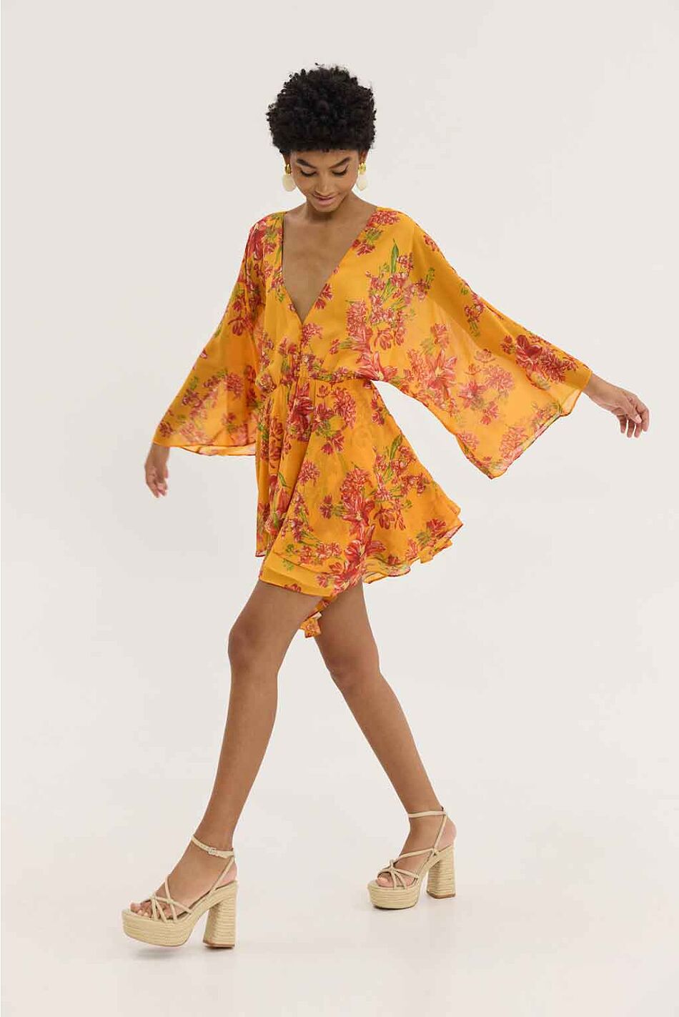 CELINE DRESS ORANGE