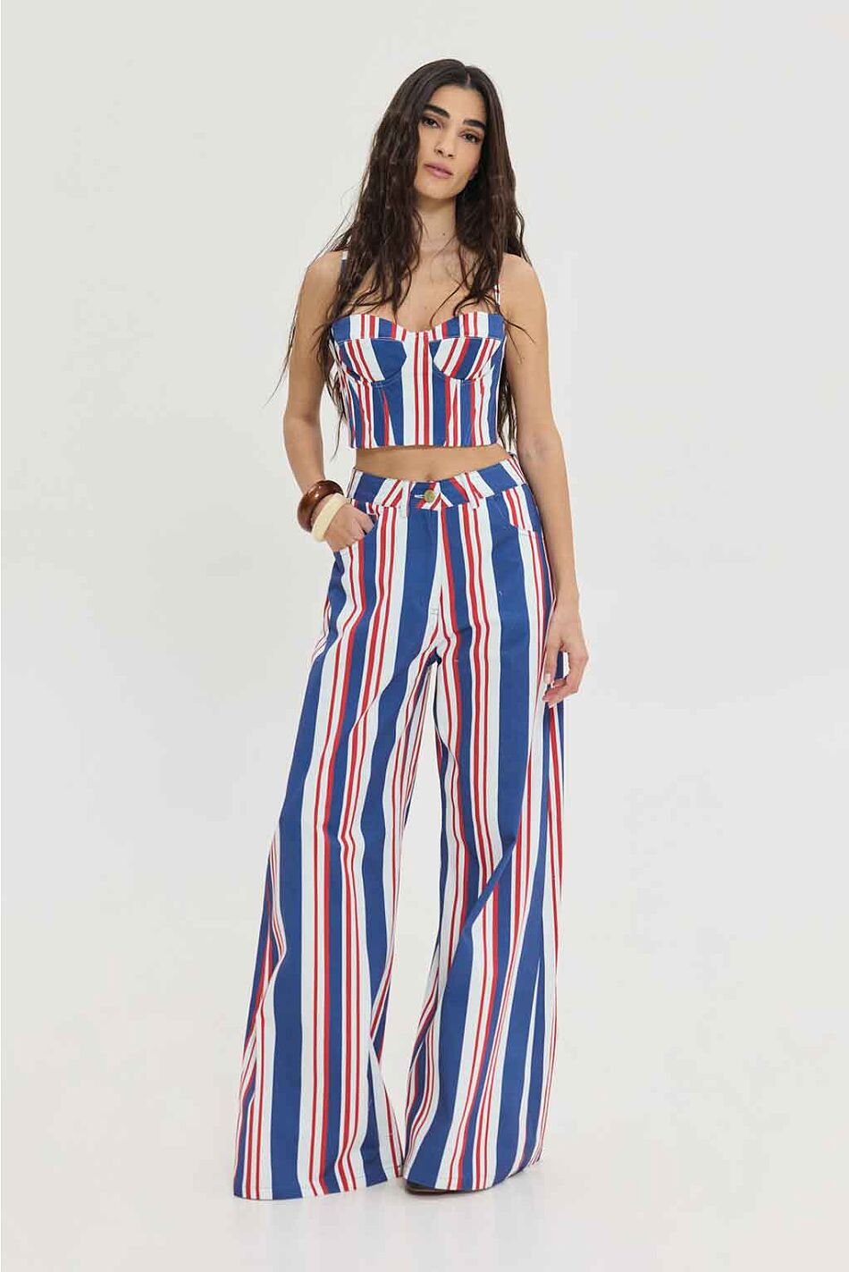 CHARIS TOP NAUTICA STRIPES