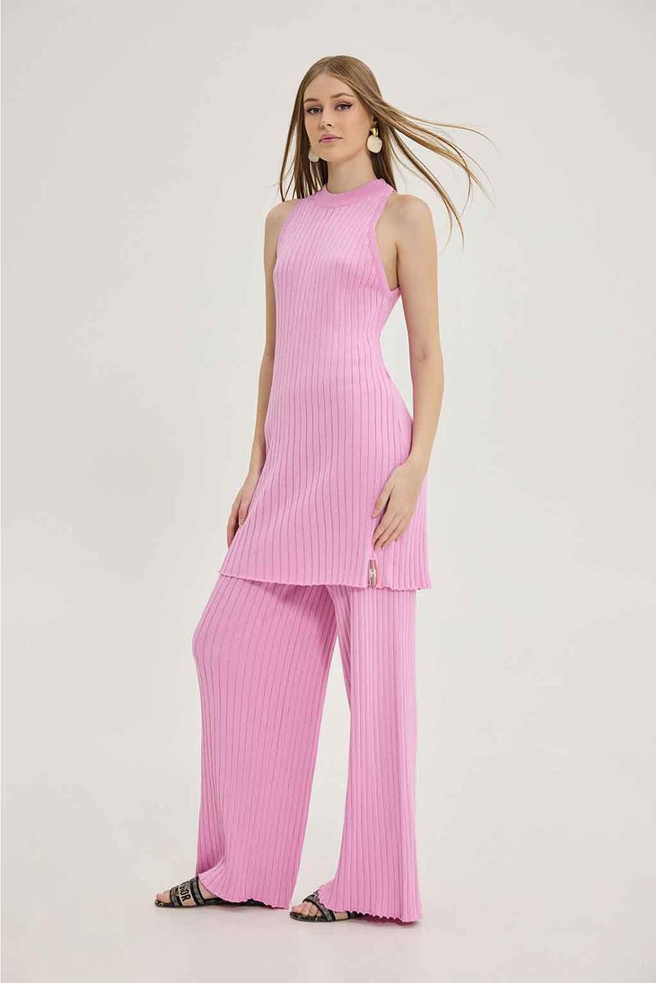 IOS PANTS DARK PINK