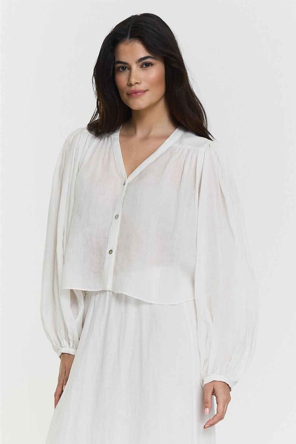 LEJA BLOUSE WHITE