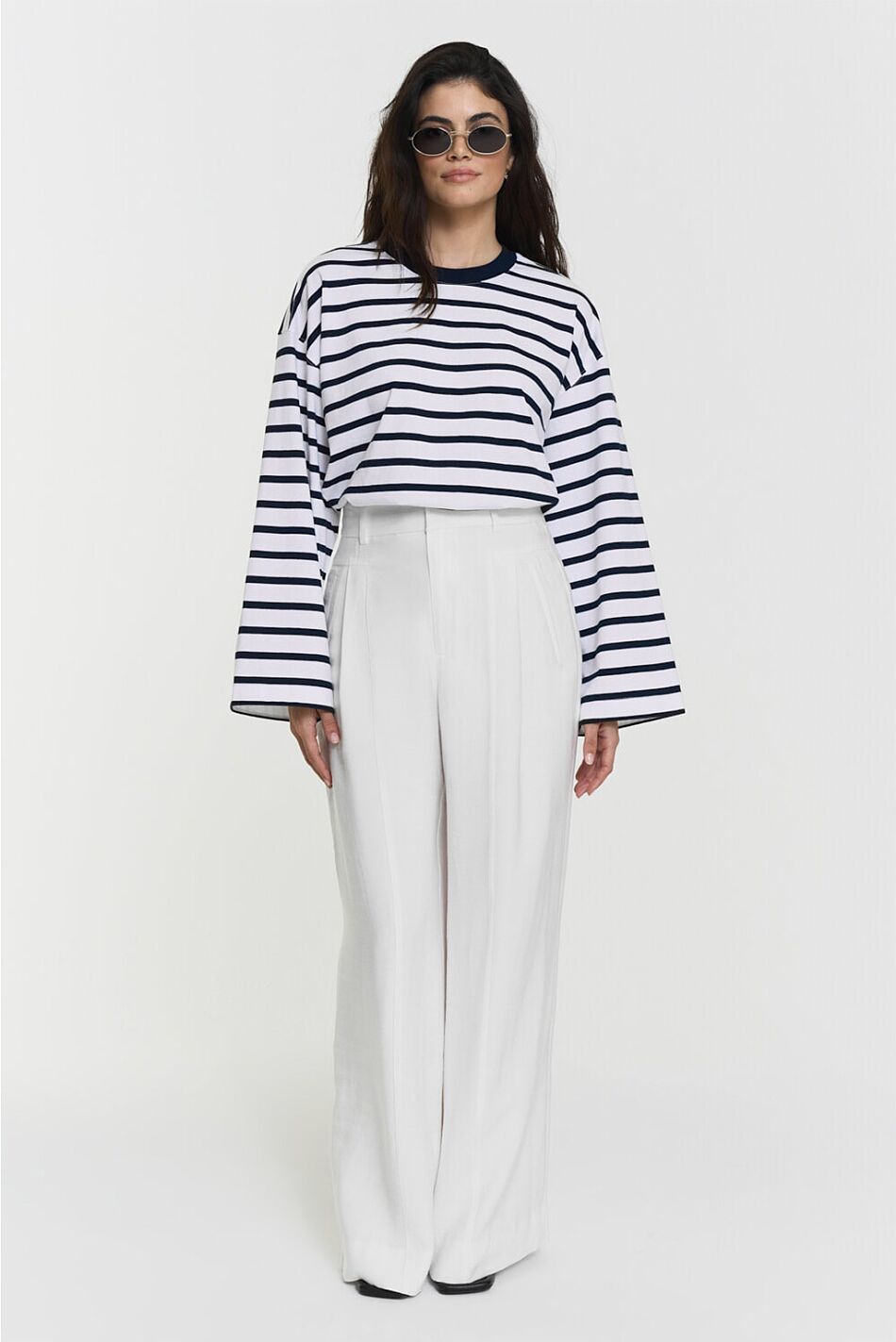 LILIA TROUSERS IVORY