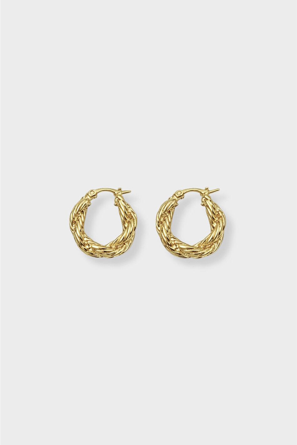 LINI HOOPS GOLD PLATED