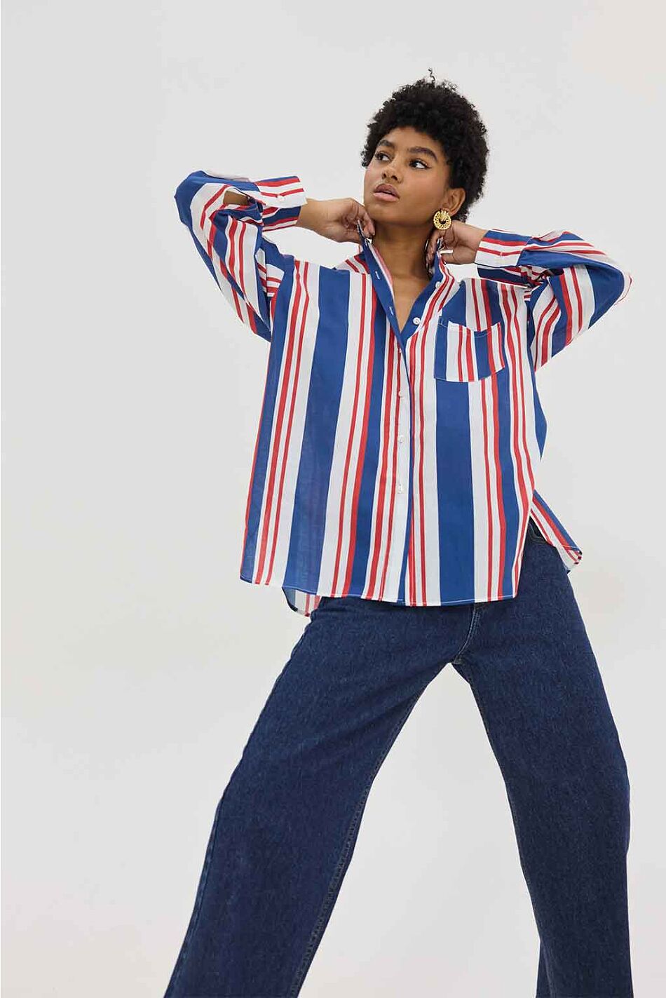 LORA SHIRT NAUTICA STRIPES