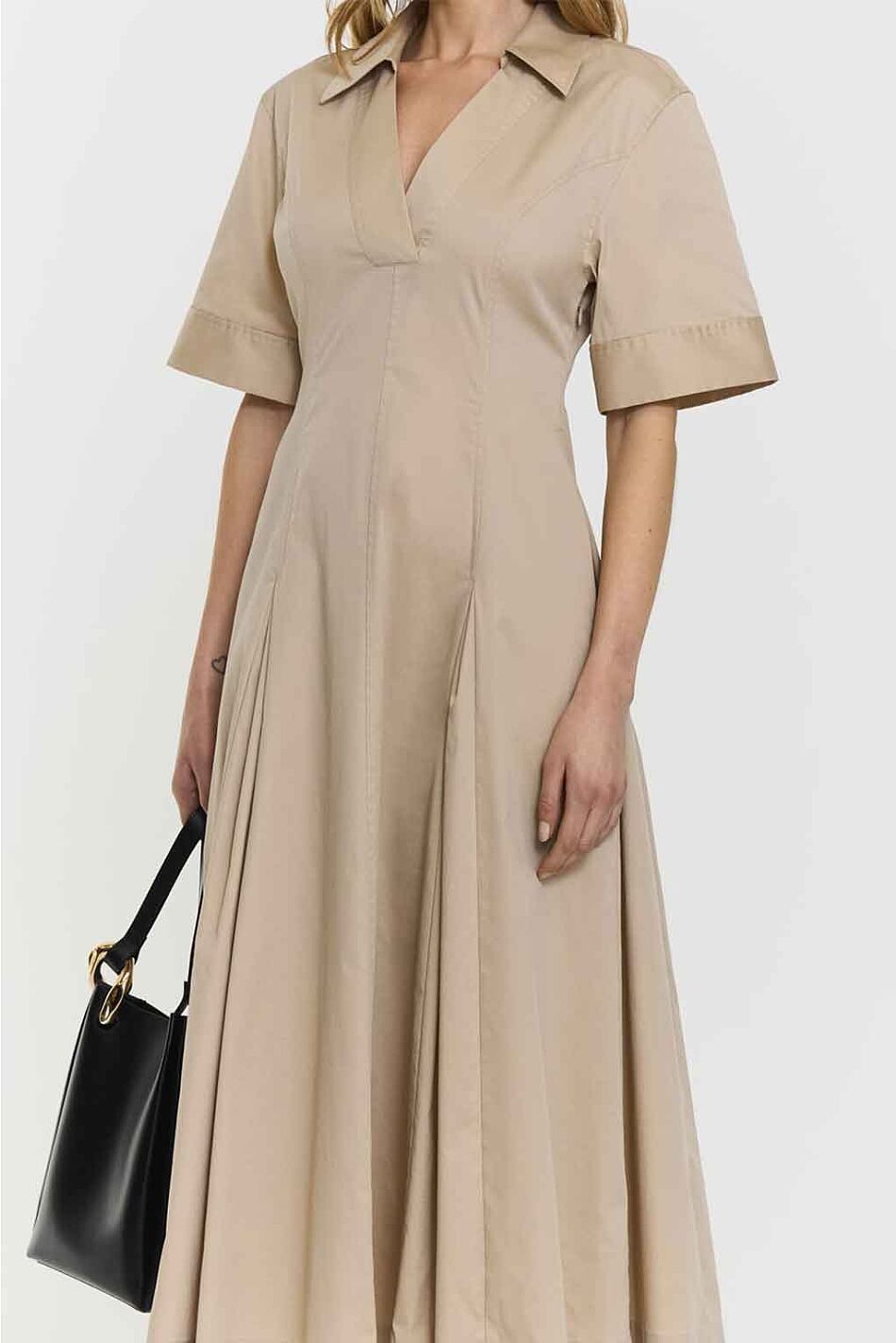 LOU DRESS BEIGE