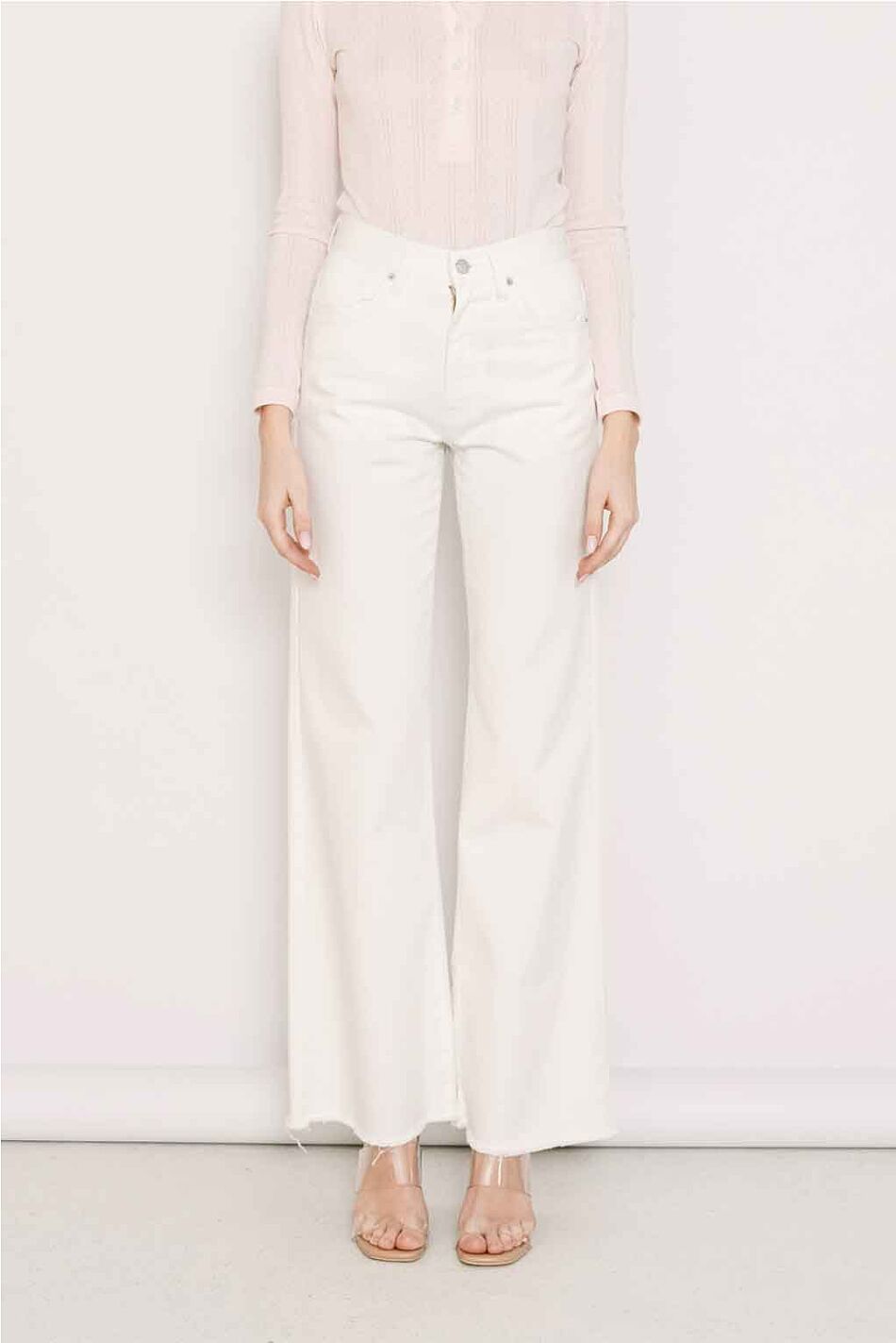 MARISSA OFF-WHITE CROPPED