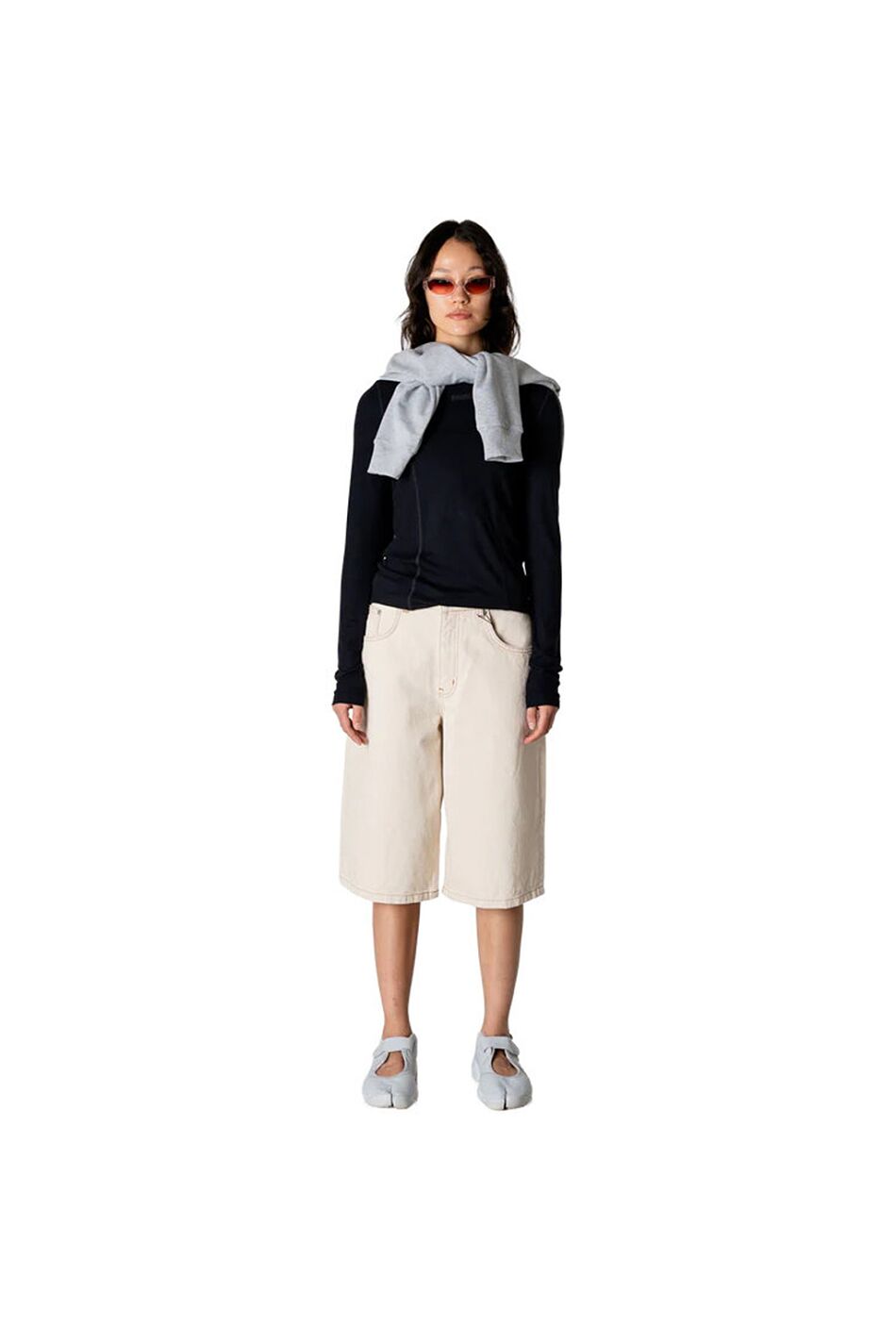 WBSHAN OW DENIM SHORTS