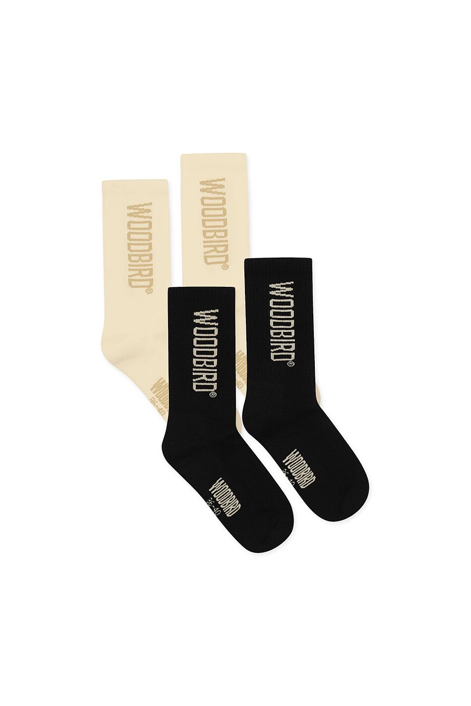 WBTENNIS MULTI LOGO SOCKS 2 PACK